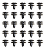 6205 002/25 Cowl Fastener for 2013-2021 Nissan Pathfinder, 2013-2013 INFINITI JX35, 2014-2019 INFINITI QX60 - image 1