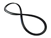 BFS FB20404 Rear Window Molding for 1998-2001 Kia Sephia, 2002-2004 Kia Spectra - image 1