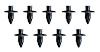 CFK-615-89 Cowl Fastener for 1989-1998 Suzuki Sidekick, 1998-1998 Chevy Tracker, 1989-1997 Geo Tracker - image 1