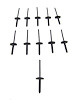 CFK-967-86 Cowl Fastener for 1986-1994 Ford Aerostar, 1996-1997 Ford Aerostar, 1991-1994 Ford Aerostar, 1995-1995 Ford Aerostar - image 1
