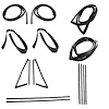 CWK 1112 67 PDS Weatherstrip Kit for 1967-1970 Chevy/GMC C/K Trucks - image 1