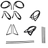 CWK 1113 67 PDS Weatherstrip Kit for 1967-1972 Chevy/GMC C/K Trucks - image 1