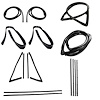 CWK 1115 67 PDS Weatherstrip Kit for 1967-1968 Chevy/GMC C/K Trucks - image 1