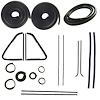 CWK 1110 54 Weatherstrip Kit for 1954-1955 Chevy Truck, 1954-1955 GMC Truck - image 1