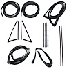 CWK 1110 67 Weatherstrip Kit for 1967-1970 Chevy C10 Trucks, 1967-1970 Chevy C20 Trucks, 1967-1970 Chevy C30 Trucks - image 1