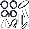 CWK 1110 73 Weatherstrip Kit for 1973-1974 Chevy C10 Trucks, 1973-1974 Chevy C20 Trucks, 1973-1974 Chevy C30 Trucks - image 1