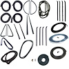CWK 1110 75 Weatherstrip Kit for 1975-1977 Chevy C10 Suburban, 1975-1977 Chevy C20 Suburban, 1975-1977 Chevy K10 Suburban - image 1