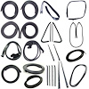 CWK 1110 76 Weatherstrip Kit for 1976-1977 Chevy K5 Blazer, 1976-1977 GMC Jimmy - image 1