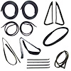 CWK 1110 85 Weatherstrip Kit for 1985-1986 Chevy C10, 1985-1986 Chevy C20, 1985-1986 Chevy C30, 1985-1986 Chevy K10 - image 1