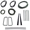 CWK 1111 55 Weatherstrip Kit for 1959-1959 Chevy 3B, 1959-1959 Chevy 3C, 1959-1959 Chevy 3D, 1959-1959 Chevy 3E/3F - image 1