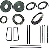 CWK 1111 60 Weatherstrip Kit for 1960-1963 Chevy C10 Trucks, 1960-1963 Chevy C20 Trucks, 1960-1963 Chevy C30 Trucks - image 1
