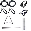 Complete Weatherstrip Kit 1967-1972 GM C/K Pickup Truck 2-Door, Standard Cab - image 1