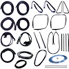 CWK 1111 76 Weatherstrip Kit for 1976-1977 Chevy K5 Blazer, 1976-1977 GMC Jimmy - image 1