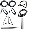 CWK 1115 67 Weatherstrip Kit for 1967-1968 Chevy C10 Trucks, 1967-1968 Chevy C20 Trucks, 1967-1968 Chevy C30 Trucks - image 1