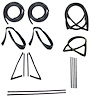 CWK 1117 67 Weatherstrip Kit for 1967-1968 Chevy C10 Trucks, 1967-1968 Chevy C20 Trucks, 1967-1968 Chevy C30 Trucks - image 1