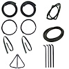 CWK 2110 71 Weatherstrip Kit for 1971-1972 Ford F-100, 1971-1972 Ford F-250, 1971-1972 Ford F-350 - image 1