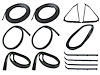 CWK 2110 87 Weatherstrip Kit for 1987-1991 Ford F-150, 1987-1991 Ford F-250, 1987-1991 Ford F-350 - image 1