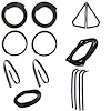 Complete Weatherstrip Kit 1967-1970 Ford F-100/F-250/F-350 2-Door Standard Cab - image 1