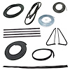 CWK 3110 74 Weatherstrip Kit for 1975-1977 Dodge D100, 1975-1977 Dodge D200, 1975-1977 Dodge D300, 1975-1977 Dodge W100 - image 1