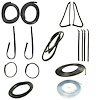 CWK 3110 80 Weatherstrip Kit for 1980-1980 Dodge D100, 1980-1986 Dodge D150, 1981-1986 Dodge D250, 1981-1986 Dodge D350 - image 1