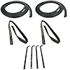 DK 2110 83 VX Door Seal Kit for 1984-1988 Ford Bronco II, 1983-1988 Ford Ranger - image 1