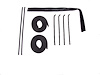 Door Weatherstrip Seal Kit 1964-1966 GM C/K Pickup Truck/Suburban - image 1