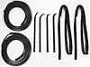 DK 2110 80 Door Seal Kit for 1980-1986 Ford Bronco, 1980-1983 Ford F-100, 1980-1986 Ford F-150, 1980-1986 Ford F-250 - image 1