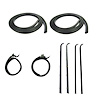 DK 2110 83 XLT Door Seal Kit for 1984-1988 Ford Bronco II, 1983-1988 Ford Ranger - image 1