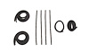 DK 3110 61 Door Seal Kit for 1961-1967 Dodge D100 Series, 1961-1967 Dodge D200 Series, 1961-1967 Dodge D300 Series - image 1