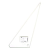 DT02563 CLN Vent Window Glass for 1968-1972 Chevy C10 Trucks, 1968-1972 Chevy C20 Trucks, 1968-1972 Chevy C30 Trucks - image 1
