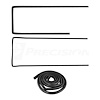 DWK 1112 67 Door Seal for 1967-1972 Chevy C10 Suburban, 1967-1972 Chevy C20 Suburban, 1967-1972 Chevy K10 Suburban - image 1