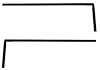 Door Weatherstrip Seal Kit 1999-2007 GM Silverado/Sierra 2500/3500 2-Door Standard Cap - image 1