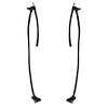 DWP 1120 99 Rear Door Seal for 1999-2007 Chevy Silverado/GMC Sierra 1500, 2500, 3500 4 Door Extended Cab Trucks - image 1
