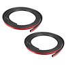 DWP 9110 92 Door Weatherstrip Seals for 1992-2001 AM General Hummer, 2002-2006 Hummer H1 - image 1