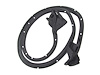 DWR 1710 70 Door Seal for 1970-1981 Chevy Camaro, 1970-1981 Pontiac Firebird - image 1