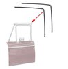 GRP 2113 66 Glass Run Channel for 1966-1977 Ford Bronco - image 2