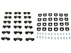Windshield & Rear Window Molding Clip Kit 1964-1965 Dodge Polara/Plymouth Belvedere - image 1