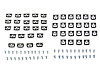 Windshield & Rear Window Molding Clip Kit 1968-1976 Dodge Dart