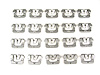 Rear Window Molding Clip Kit 1968-1972 Chevy El Camino