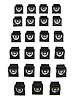 Rear Window Molding Clip Kit 1962-1965 Chevy II - image 1