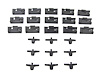 PCK-457-83 Molding Clip Kit for 1985-1992 Volvo 740, 1983-1990 Volvo 760, 1991-1995 Volvo 940, 1992-1997 Volvo 960 - image 1