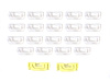 PCK-563-87 Molding Clip Kit for 1987-1990 Mitsubishi Van - image 1