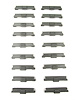 PCK-574-88 Molding Clip Kit for 1988-1992 BMW 735i, 1988-1992 BMW 735iL, 1993-1994 BMW 740i, 93-94 BMW 740iL, 88-94 BMW 750iL - image 1