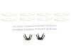 PCK-599-88 Molding Clip Kit for 1988-1991 Toyota Corolla, 1992-1993 Toyota Corolla - image 1