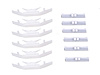 PCK-694-92 Molding Clip Kit for 1992-1996 Toyota Camry, 1994-1996 Toyota Camry - image 1