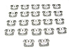 Windshield Window Molding Clip Kit 1968-1972 GM A-Body - image 1