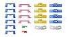 PCK-802-95 Molding Clip Kit for 1996-1997 Isuzu Oasis, 1995-1997 Honda Odyssey - image 1