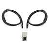 Roof Rail Seal Kit Fits 1969-1972 GM A-Body 2-Door Hardtop Models - image 1
