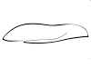 USM F3782 Windshield Molding for 2014-2016 Kia Cadenza - image 1