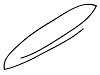 USM F3838 Windshield Molding for 2014-2019 Toyota Corolla - image 1